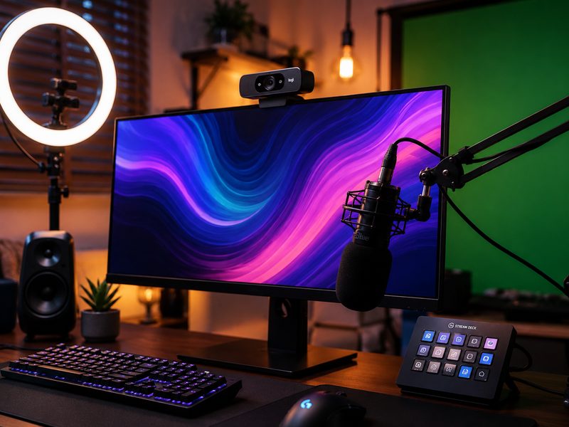 Webcams & Streaming Gear